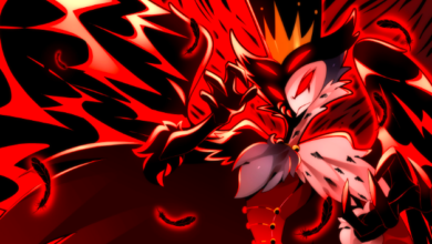 Desktop Wallpaper:Rq5y5hxcsiu= Helluva Boss Wallpaper