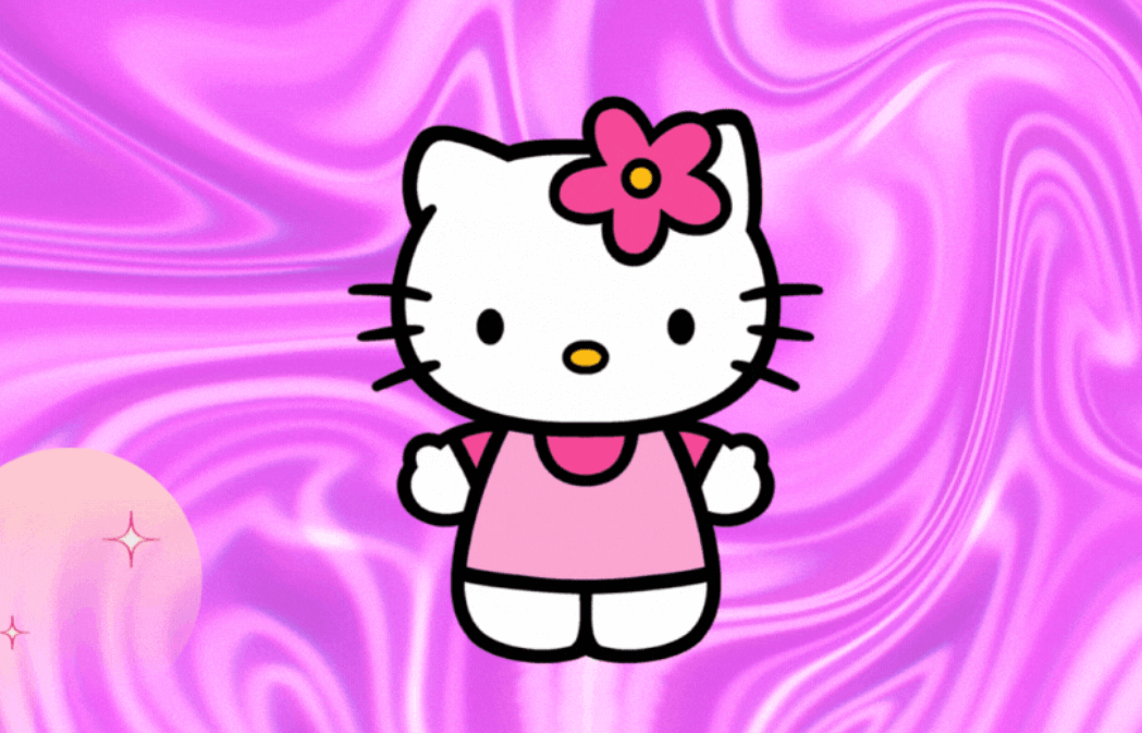 Wallpaper:7q5xswpbnlg= Hello Kitty Gif